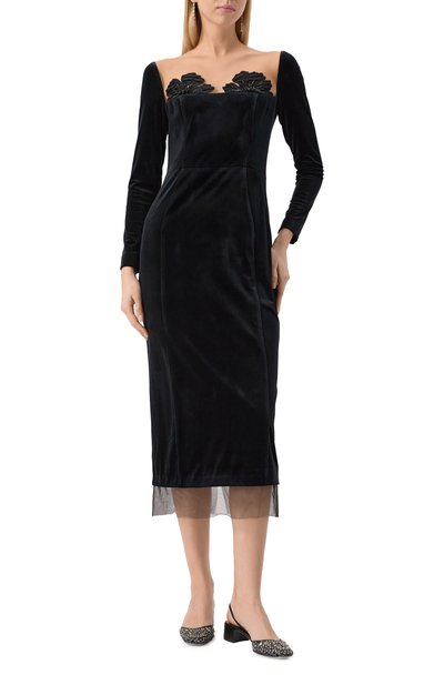 Бархатное платье YANINA, арт. T-2956, фото 3