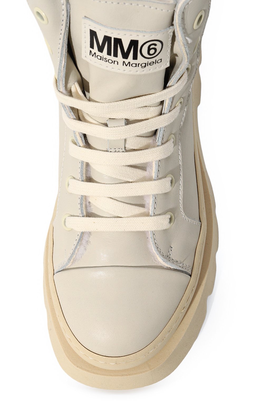 Кожаные ботинки MM6, арт. 75043/28-35, фото 4