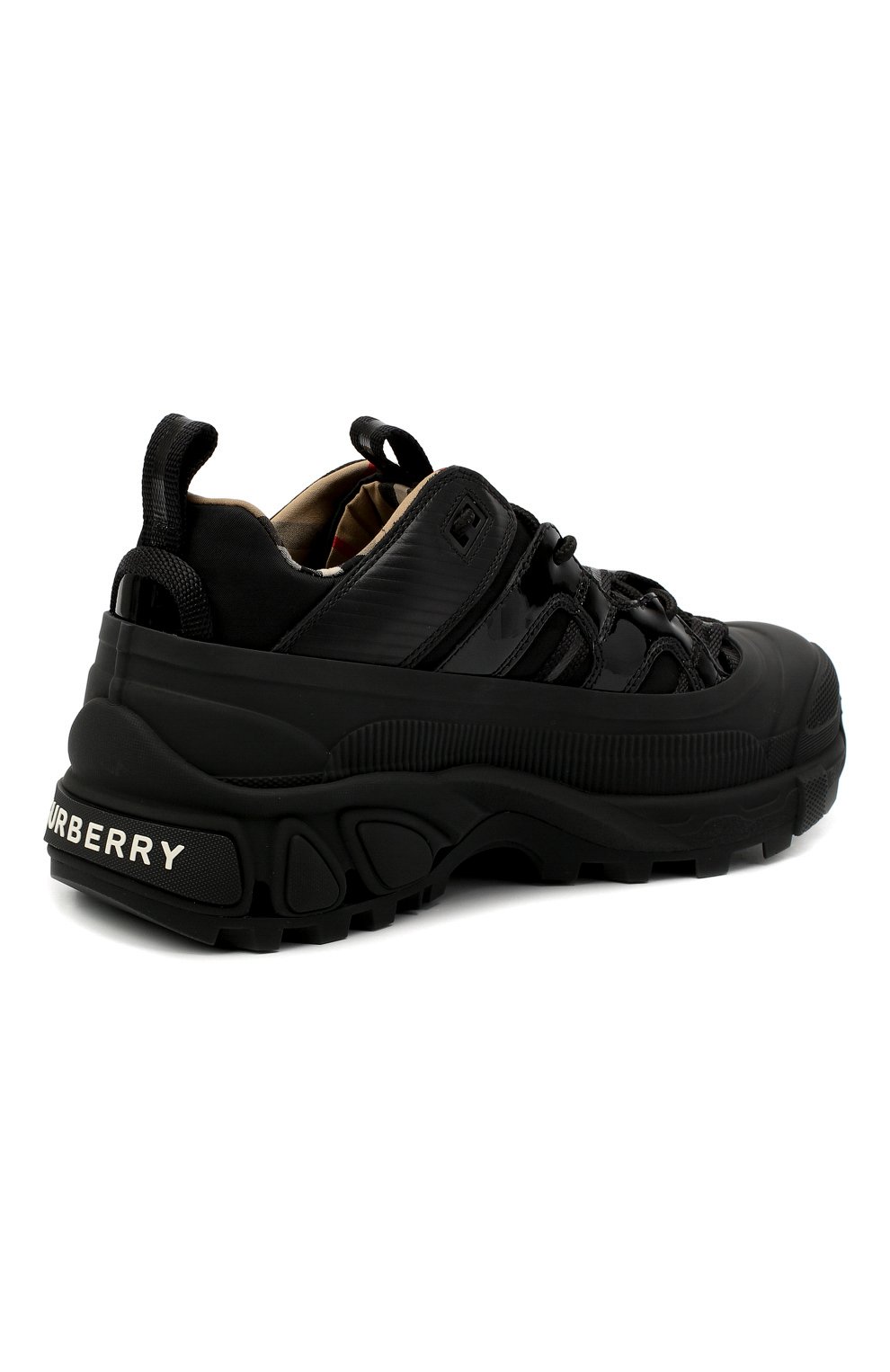 Комбинированные кроссовки BURBERRY, арт. 8036166, фото 5