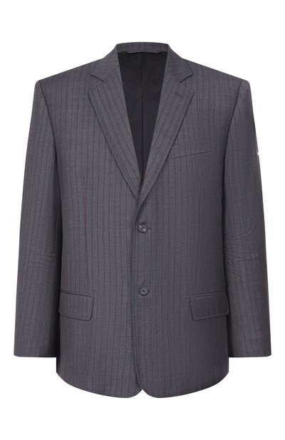 Мужской шерстяной пиджак BALENCIAGA, арт. 850763/TPT05