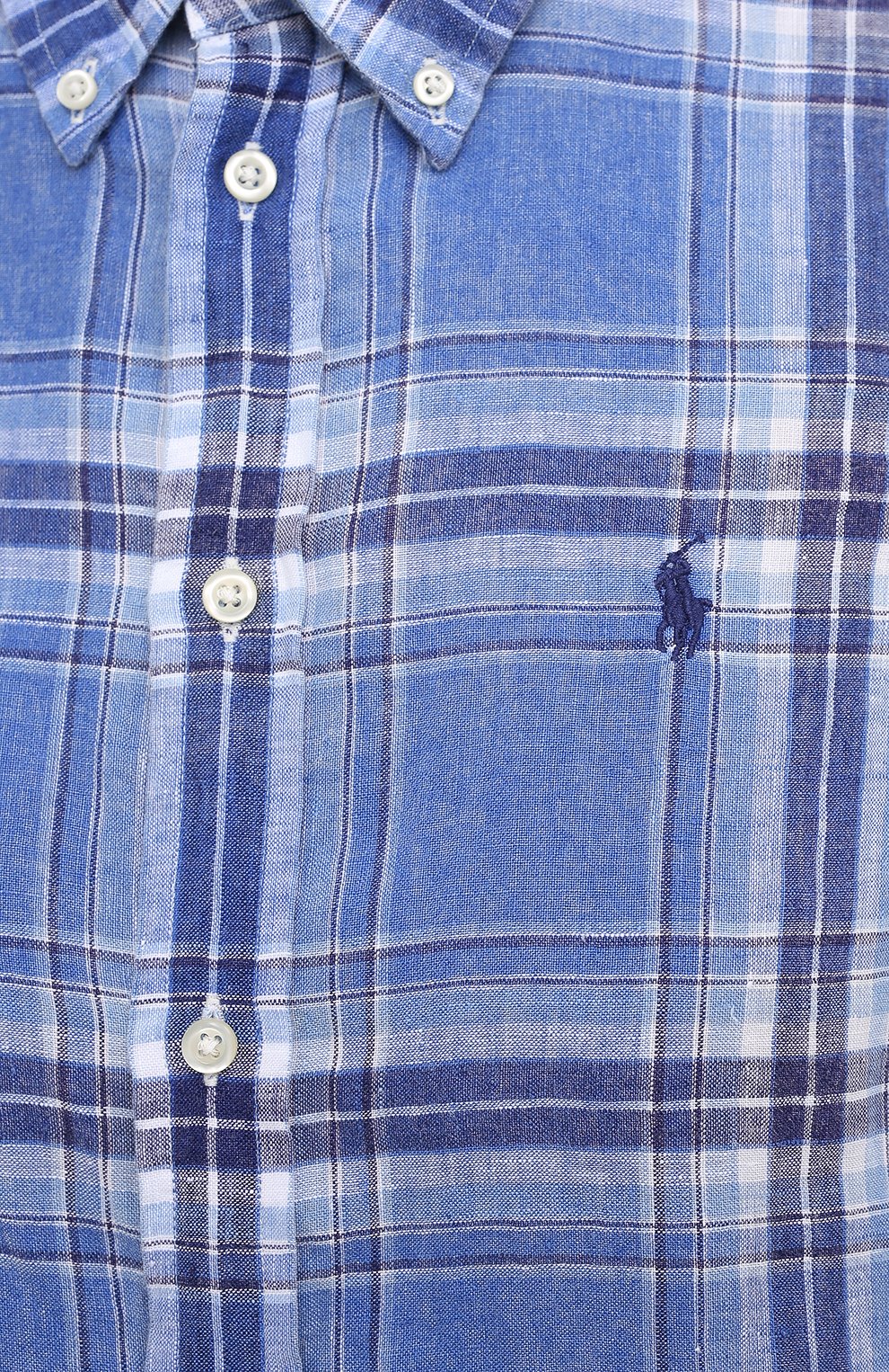 Льняная рубашка POLO RALPH LAUREN, арт. 211697464, фото 5