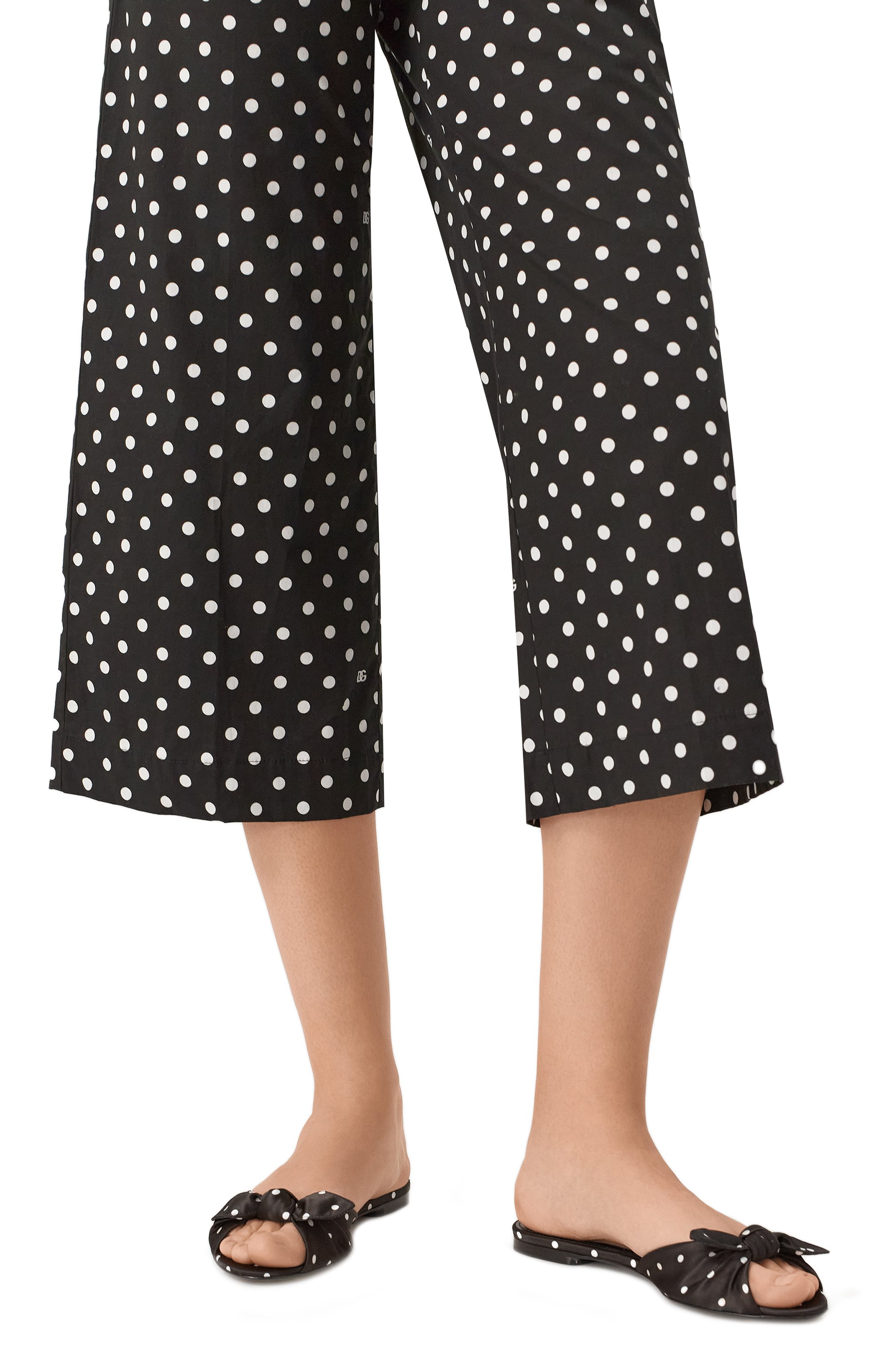 Текстильные шлепанцы bianca DOLCE & GABBANA, арт. CQ0620/AV885, фото 3