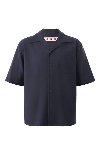 Мужская шерстяная рубашка MARNI, арт. CUMU0213A5/TW839