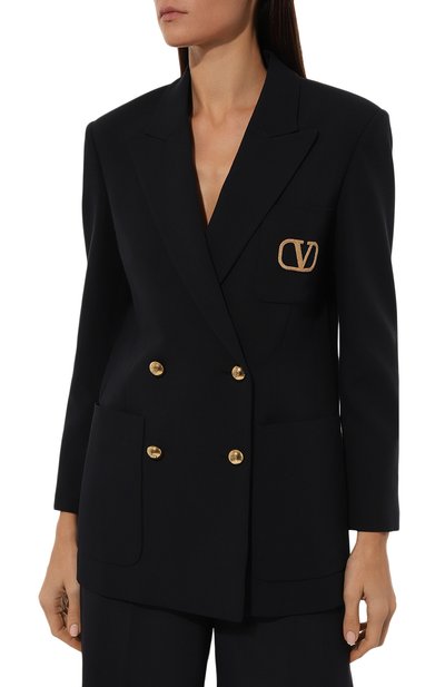 Шерстяной жакет VALENTINO, арт. 5B3CE3K08MC, фото 3