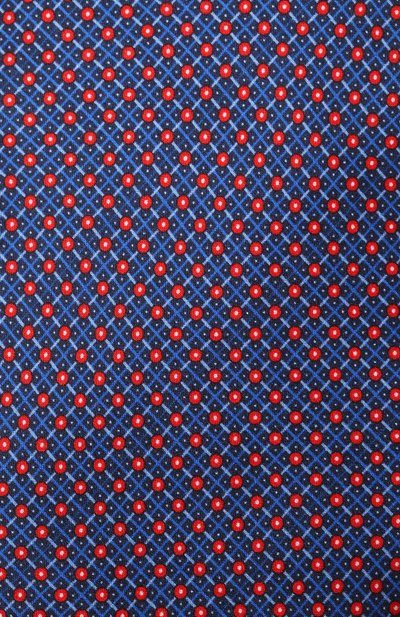 Шелковый галстук CANALI синего цвета по цене 12600 руб., арт. 18/HS03350, фото 3 Шелковый галстук CANALI, арт. 18/HS03350, фото 3