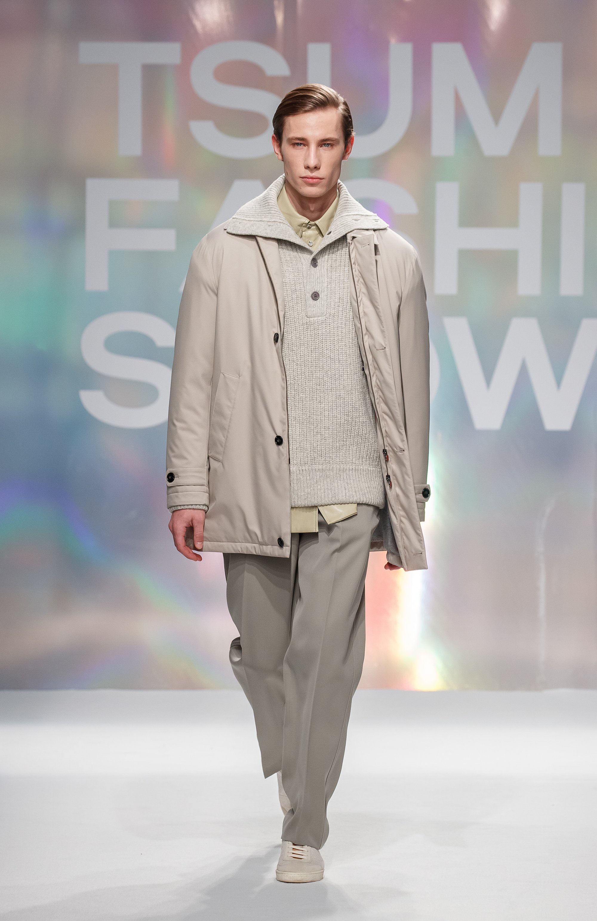 Утепленный плащ KITON, арт. UW1886V0444F08, фото 9