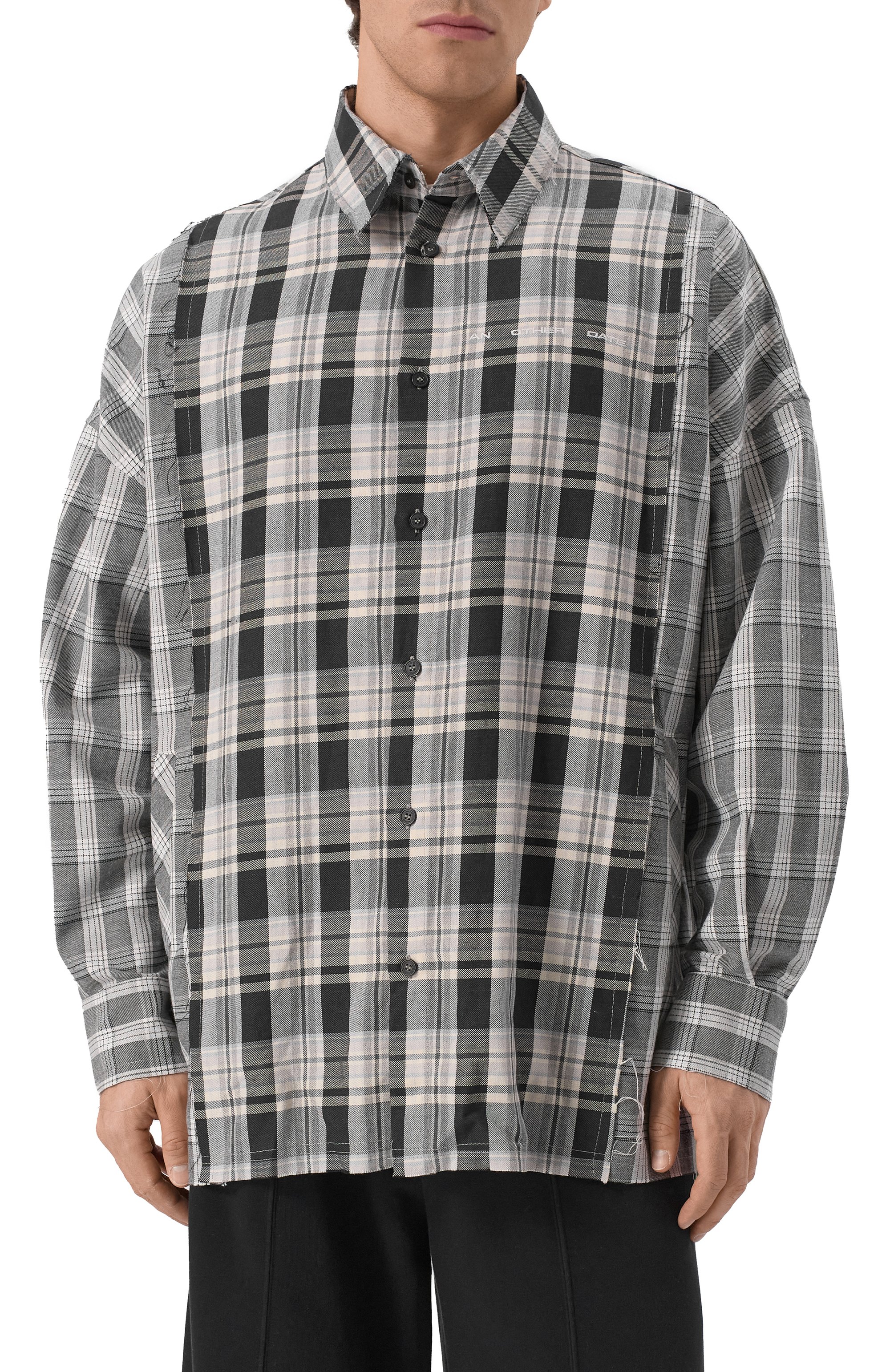 Рубашка изо льна и хлопка AN OTHER DATE, арт. S25MA0DSI159, фото 3