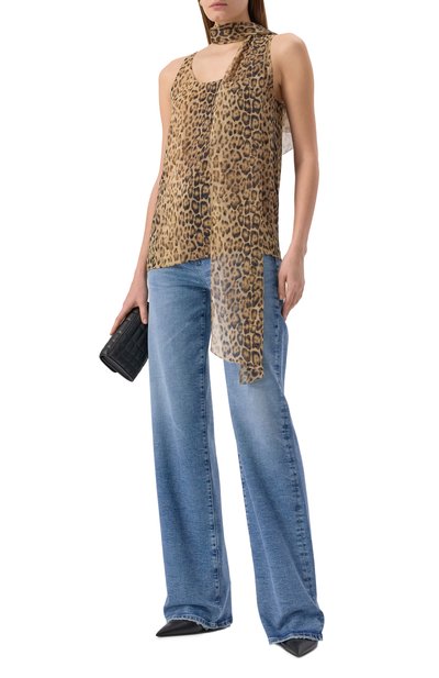 Шелковый топ LESYANEBO, арт. LN04H-1050_T, фото 2