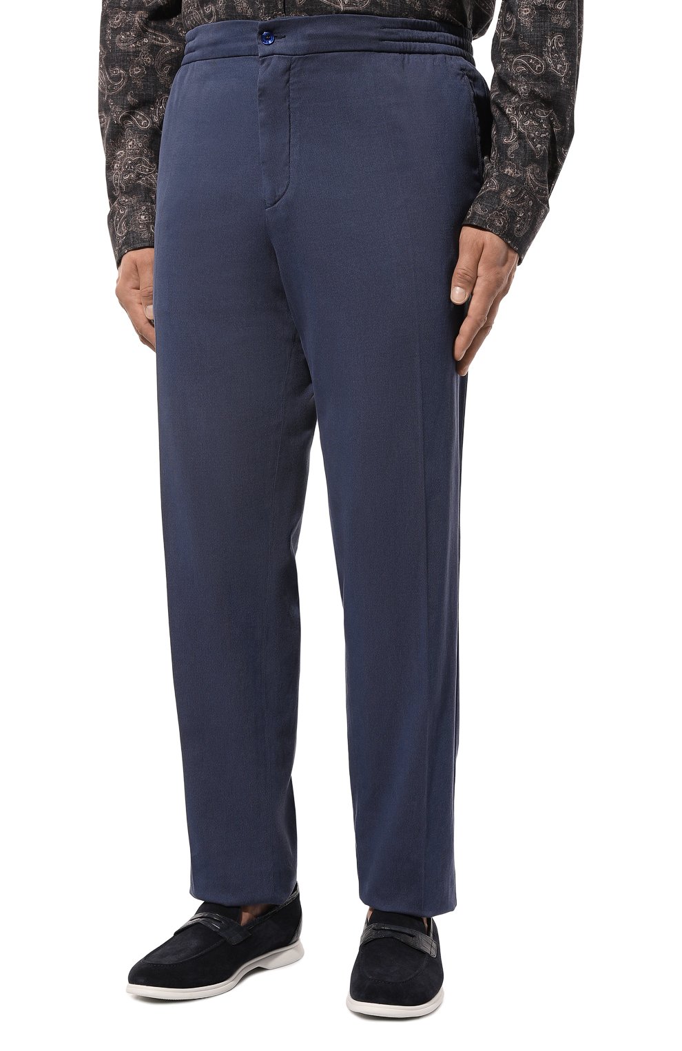 Брюки из хлопка и шелка MARCO PESCAROLO, арт. CHIAIAM/4707, фото 3