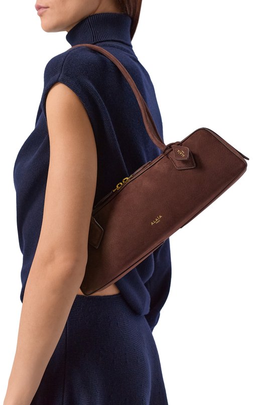 Сумка Le Teckel medium Alaia AA1S06033CA214 Коричневый  AA1S06033CA214 Фото 2