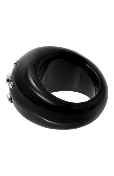 Кольцо COPINE JEWELRY черного цвета по цене 13200 руб., арт. NOIRE, фото 3 Кольцо COPINE JEWELRY, арт. NOIRE, фото 3