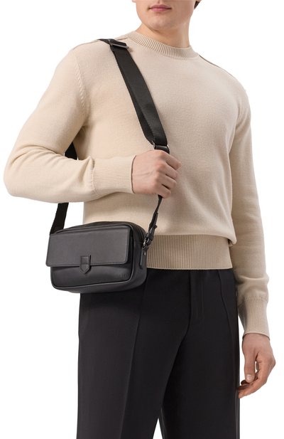 Сумка CANALI черного цвета по цене 67450 руб., арт. P326043/NA00206, фото 2 Сумка CANALI, арт. P326043/NA00206, фото 2