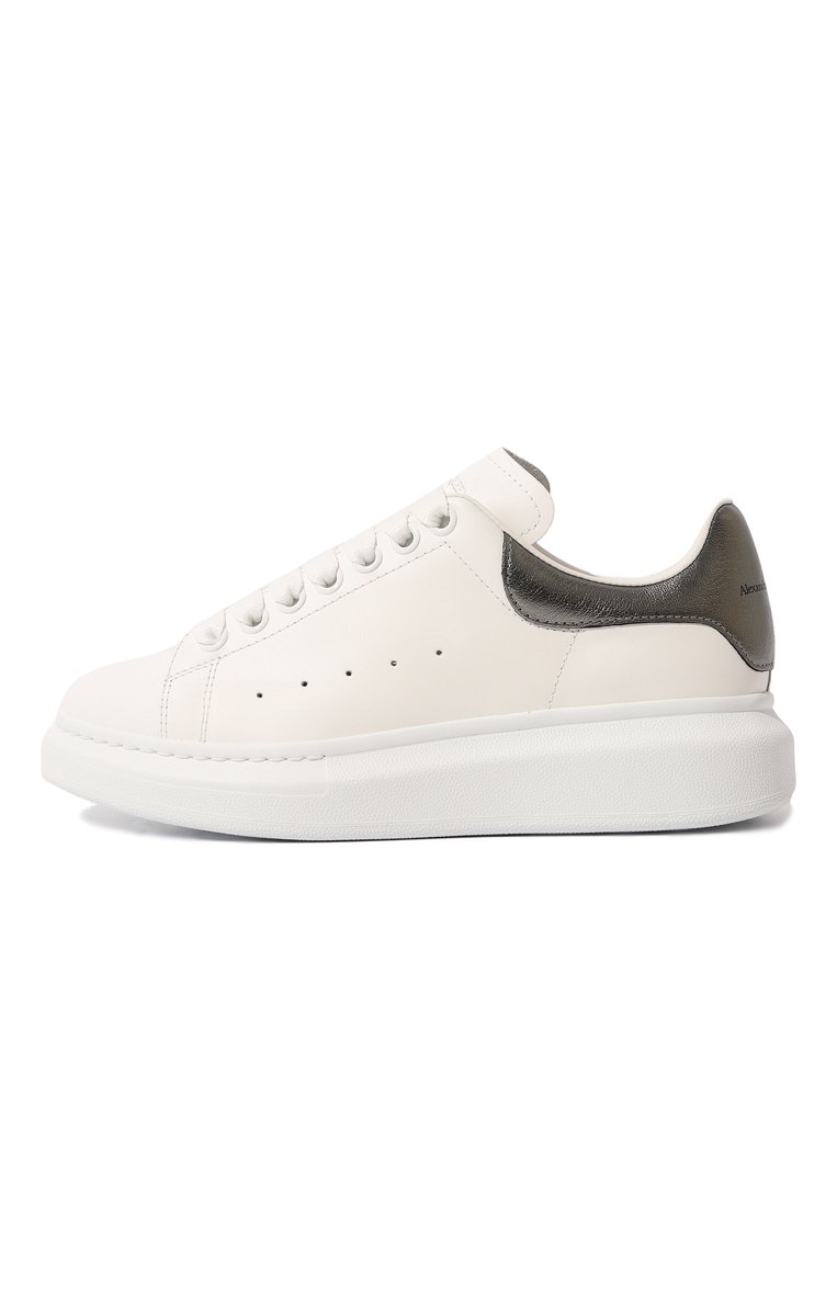 Кожаные кеды oversized ALEXANDER MCQUEEN, арт. 553770/WHFBU9042, фото 4