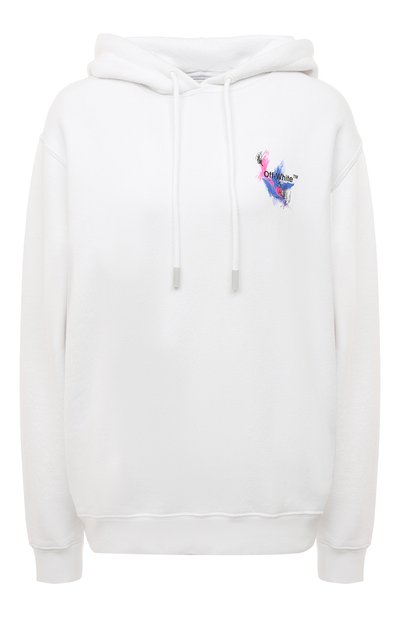 Хлопковое худи OFF-WHITE, арт. OWBB035F22JER0090184, фото 1