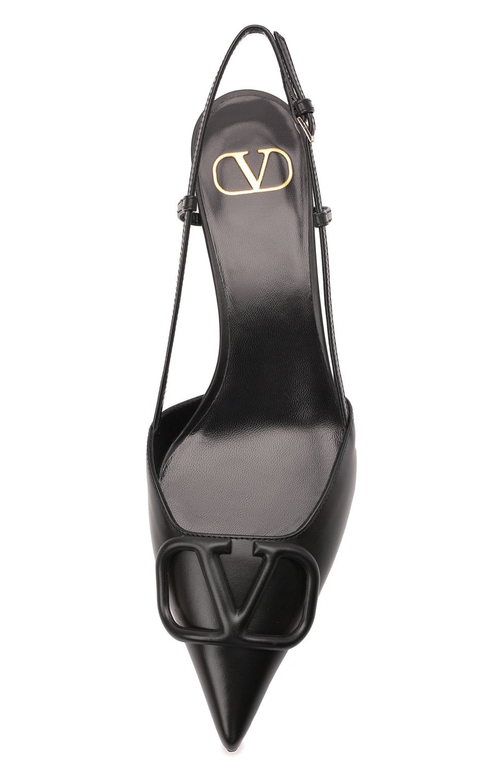 Кожаные туфли vlogo signature VALENTINO, арт. XW2S0Q70/MZF, фото 6