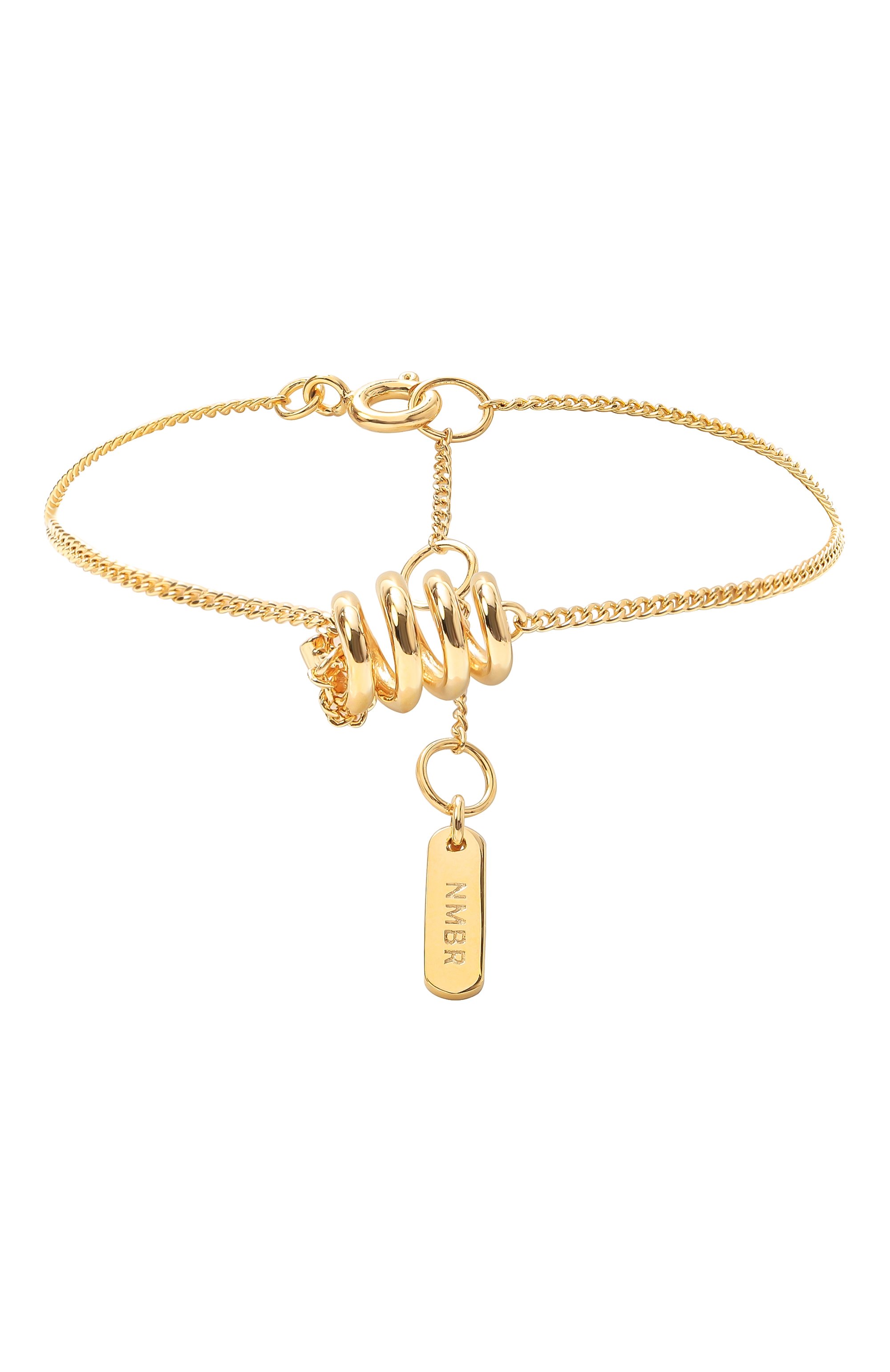 Браслет NUMBERING, арт. 8900/G0LD, фото 1