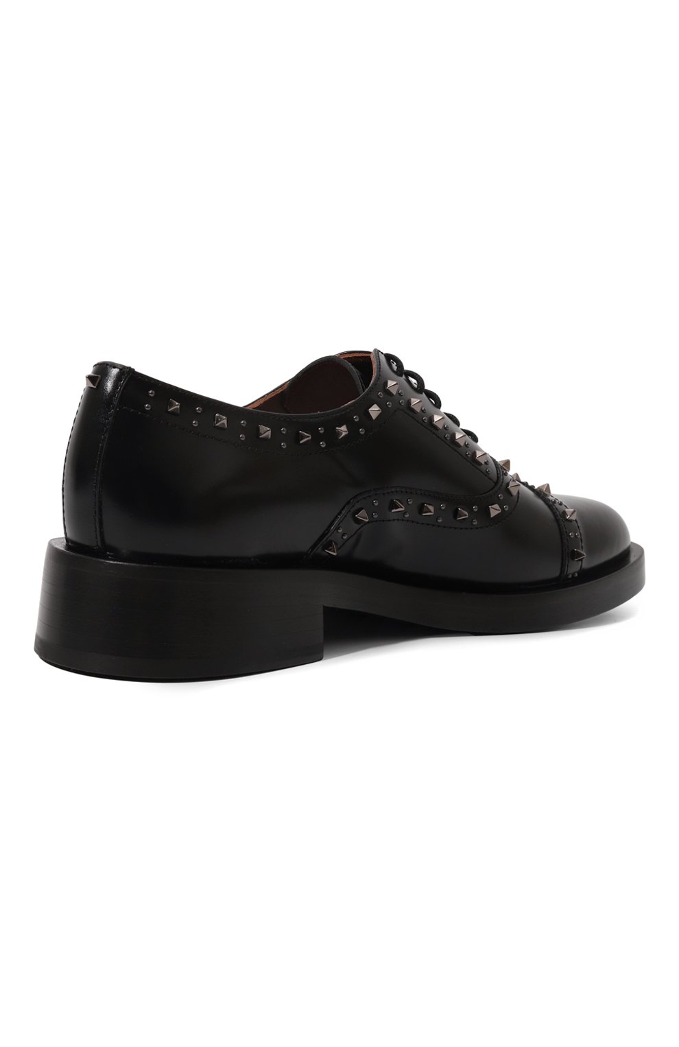 Кожаные оксфорды gentleglam VALENTINO черного цвета по цене 128000 руб., арт. 5W2S0JS3/NVD, фото 5 Кожаные оксфорды gentleglam VALENTINO, арт. 5W2S0JS3/NVD, фото 5