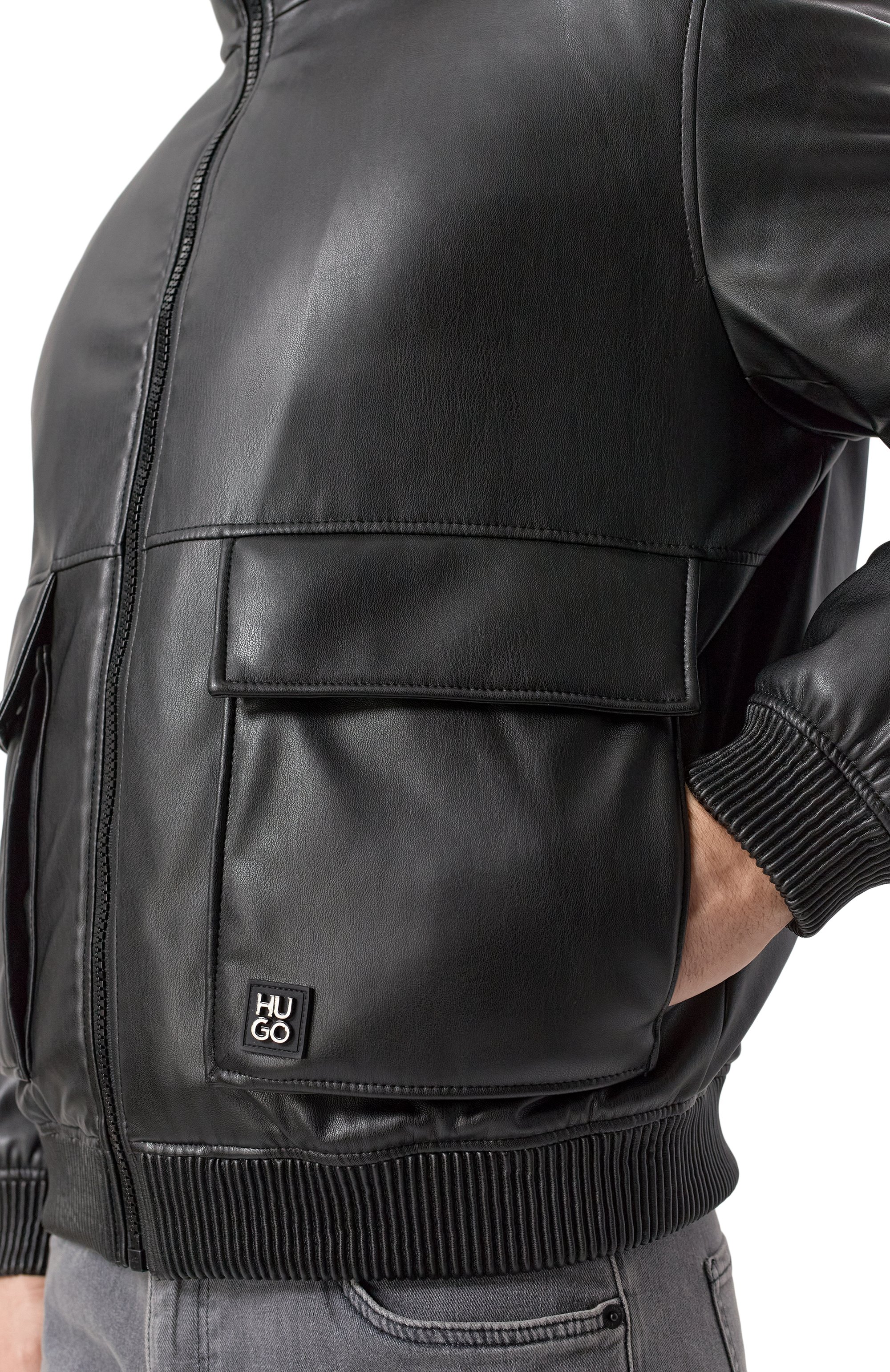 Утепленный бомбер HUGO, арт. 50530772, фото 5