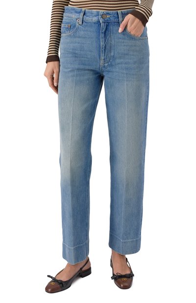 Джинсы VALENTINO голубого цвета по цене 131500 руб., арт. 7B3DD20G9HC, фото 3 Джинсы VALENTINO, арт. 7B3DD20G9HC, фото 3