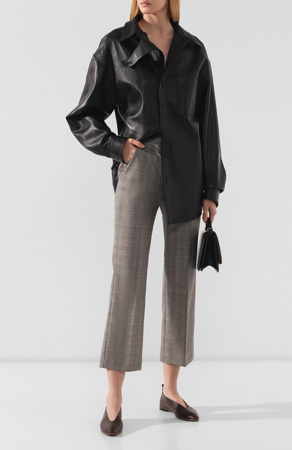 Кожаные балетки BOTTEGA VENETA, арт. 578265/VBPA2, фото 2