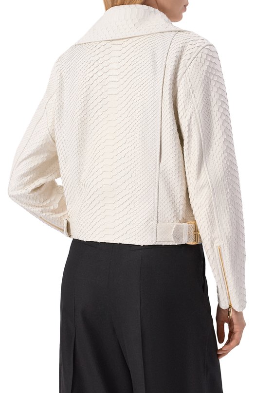 Куртка из кожи питона MVST M26.CSW.L401-3G/YLN006 Белый  M26.CSW.L401-3G/YLN006 Фото 4