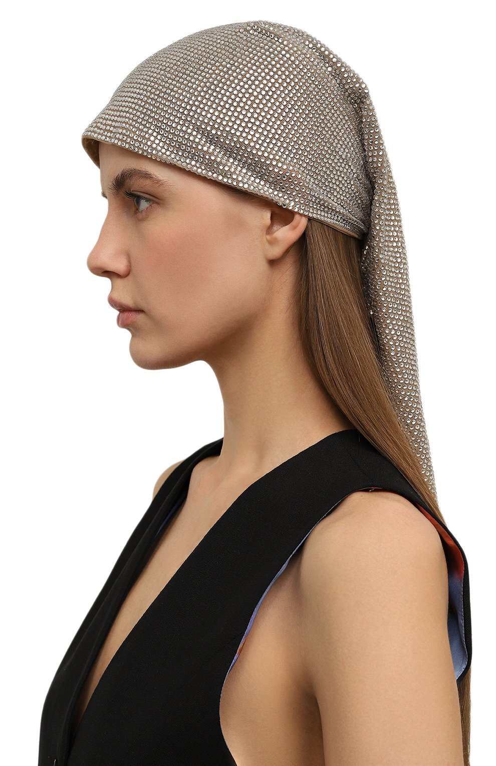 Бандана с отделкой стразами GIUSEPPE DI MORABITO, арт. 02PSHT002FC 02212, фото 2