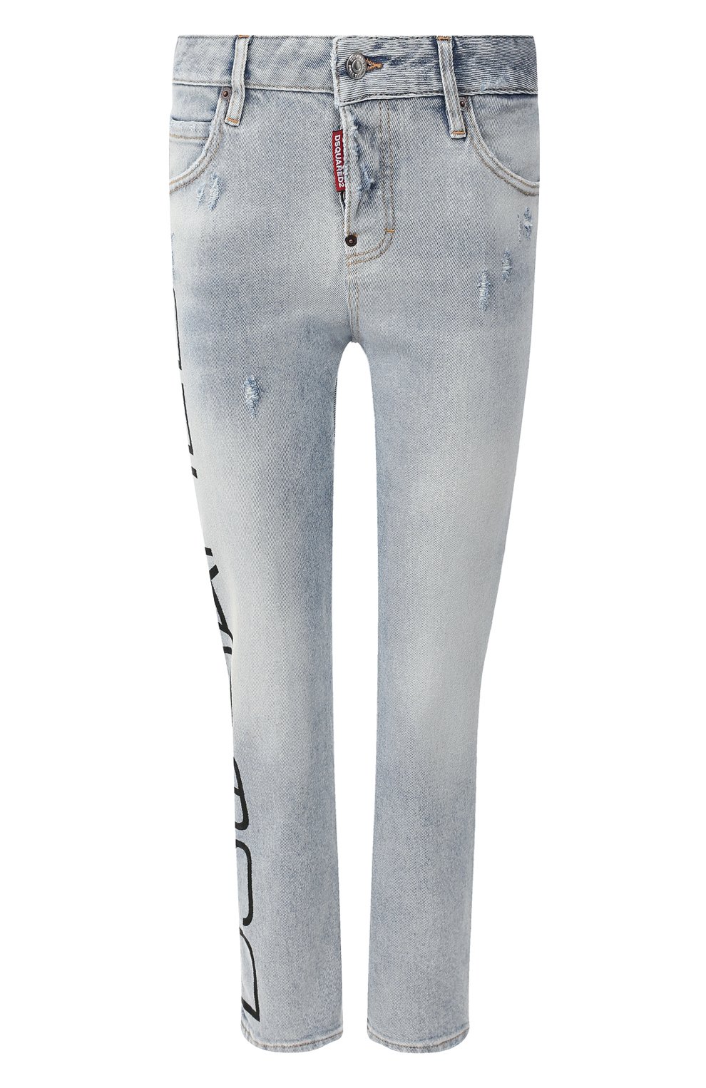 Джинсы DSQUARED2 синего цвета по цене 31100 руб., арт. S72LB0224/S30662, фото 1 Джинсы DSQUARED2, арт. S72LB0224/S30662, фото 1
