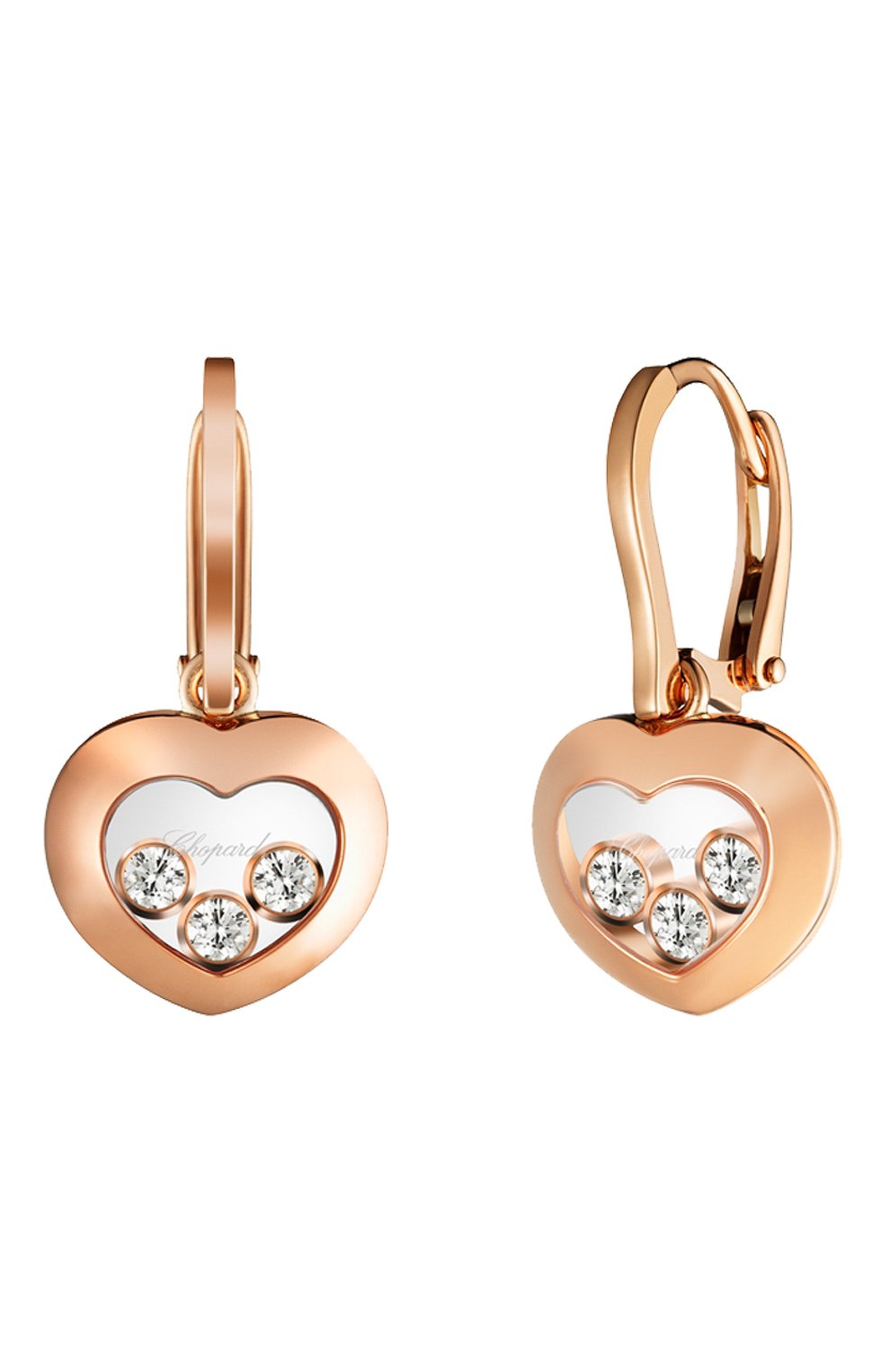Серьги happy curves heart CHOPARD, арт. 839203-5003, фото 2