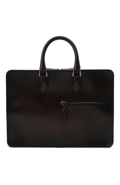 Кожаная сумка для ноутбука BERLUTI, арт. M149250, фото 1