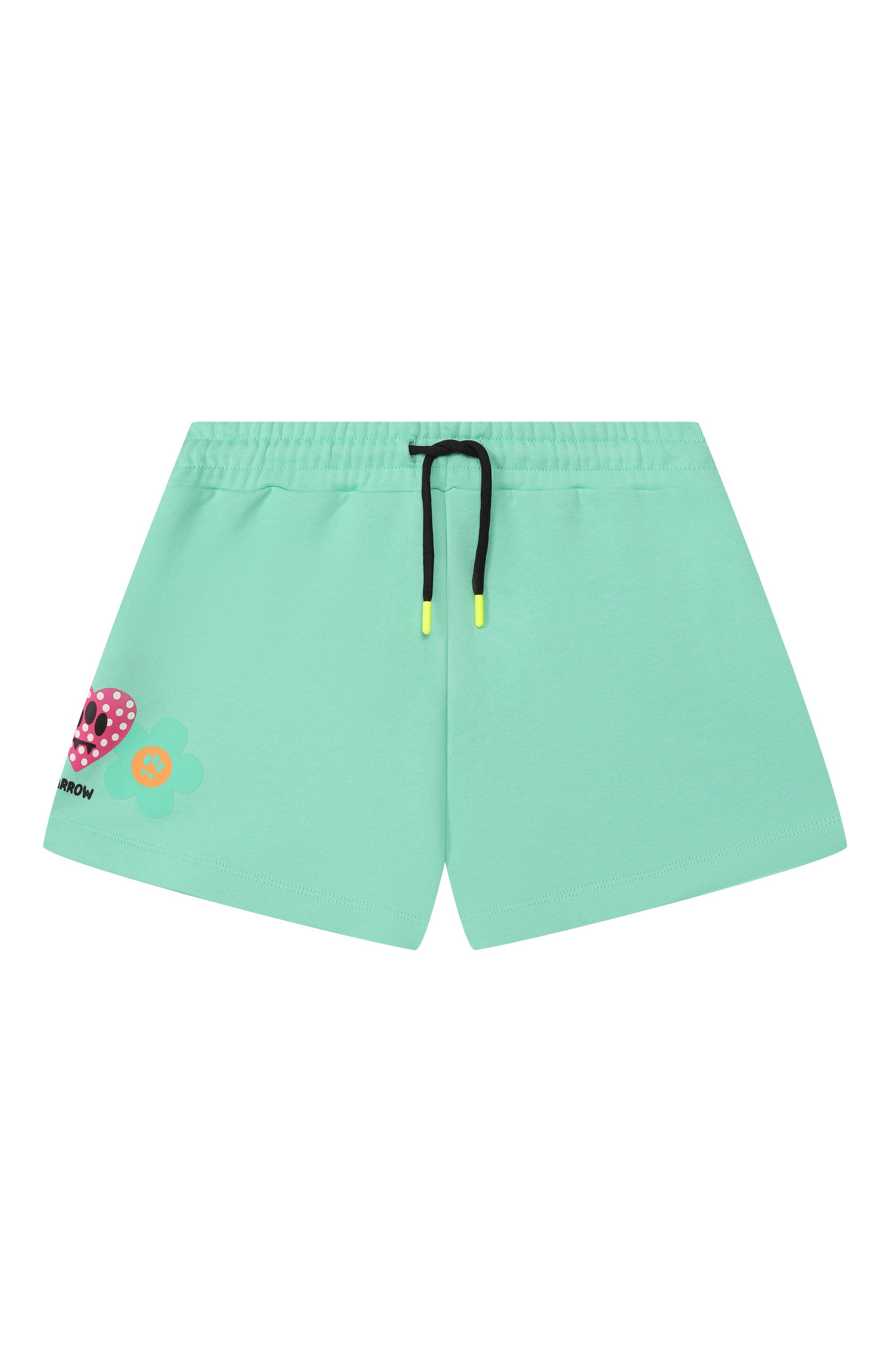 Хлопковые шорты BARROW зеленого цвета по цене 6970 руб., арт. S6BKJGSH125, фото 1 Хлопковые шорты BARROW, арт. S6BKJGSH125, фото 1