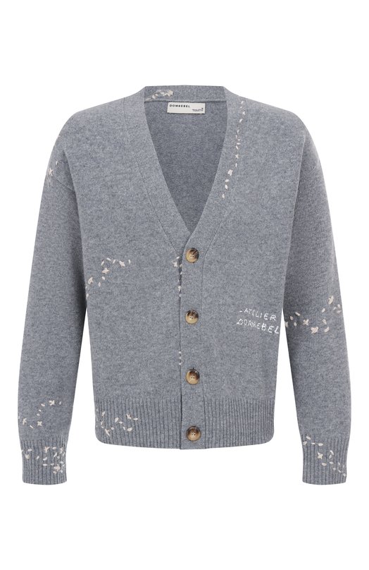 Кардиган DOMREBEL M 0FFICE/KNIT CARDIGAN Серый M 0FFICE/KNIT CARDIGAN