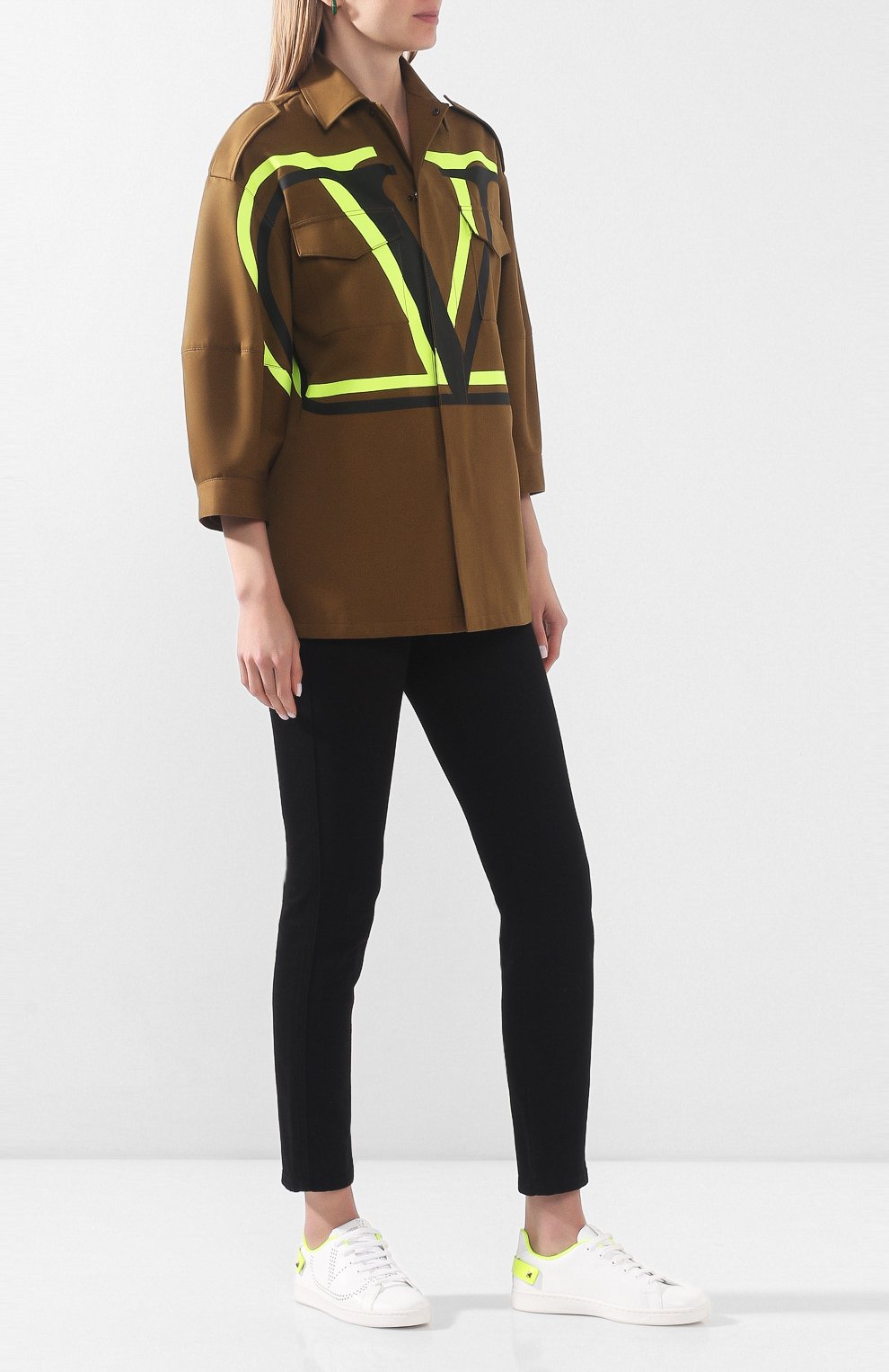 Кожаные кеды backnet VALENTINO, арт. TW0S0M20/MSS, фото 2