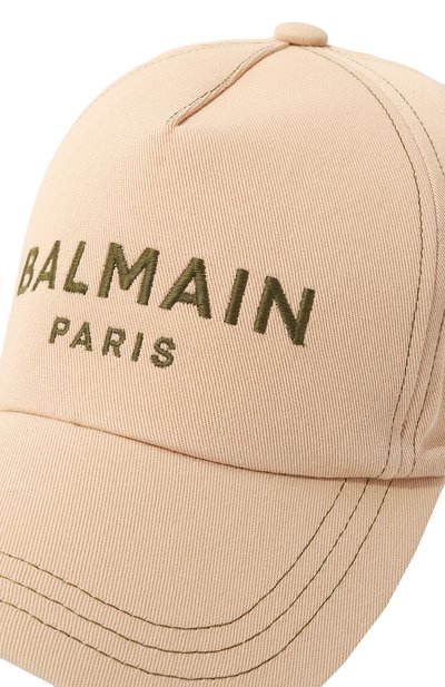 Хлопковая бейсболка BALMAIN, арт. AH1XA015/CB24, фото 4