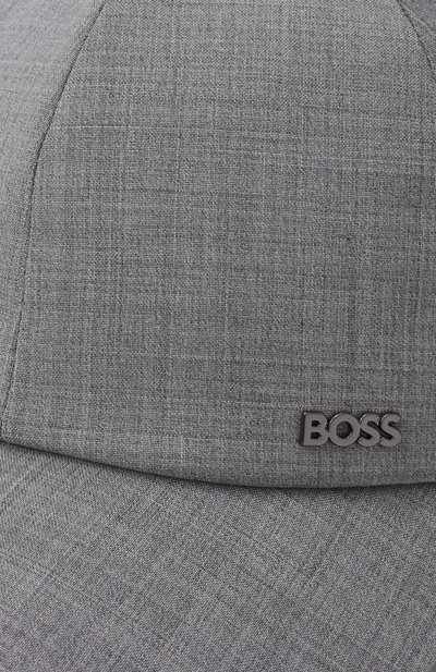 Шерстяная бейсболка BOSS, арт. 50560310, фото 3