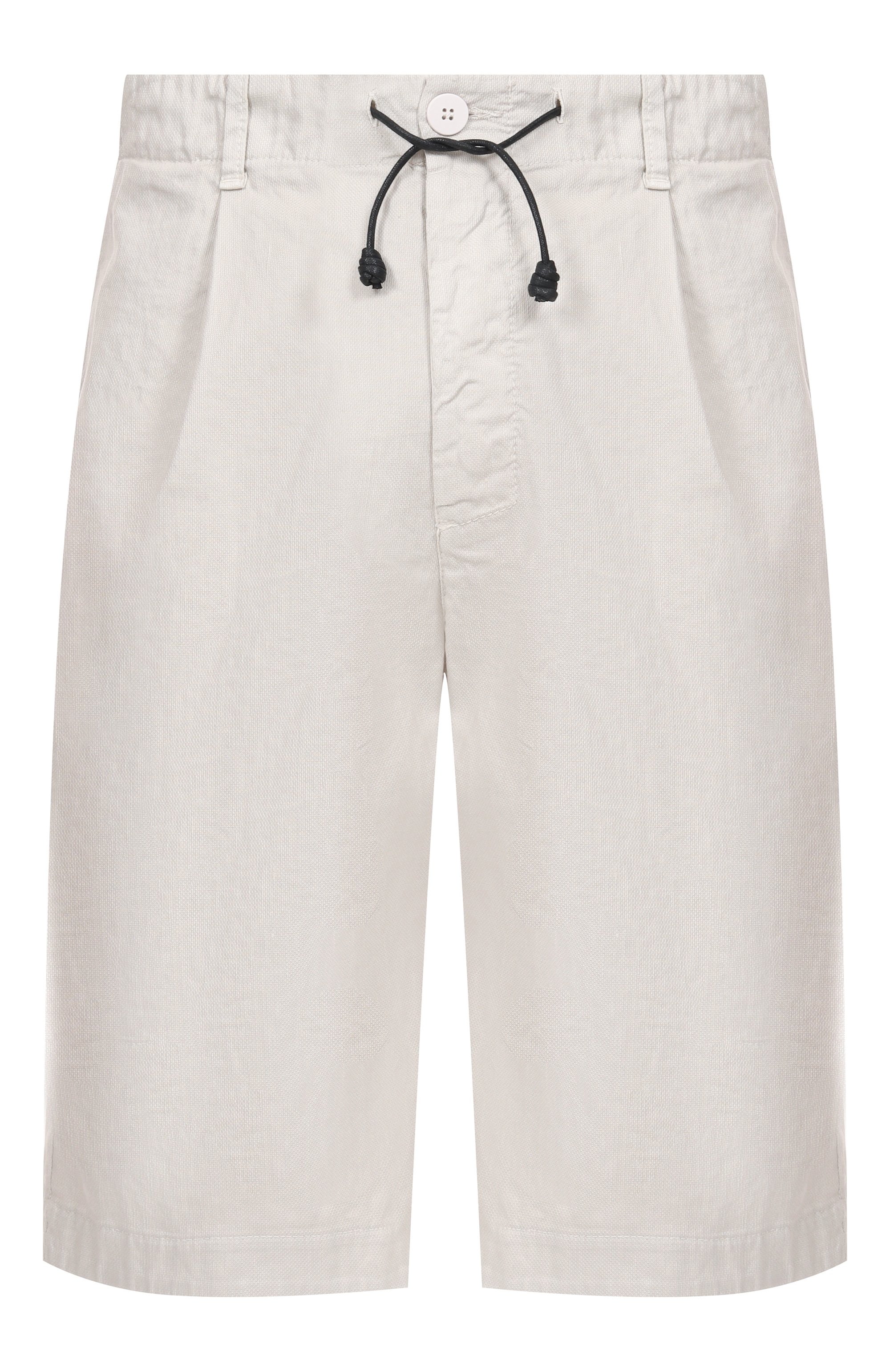 Шорты из хлопка и льна TRANSIT, арт. CFUTRZE142, фото 1