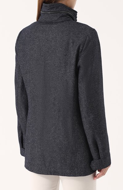 Приталенная куртка из смеси кашемира и льна LORO PIANA, арт. FAG3250, фото 4
