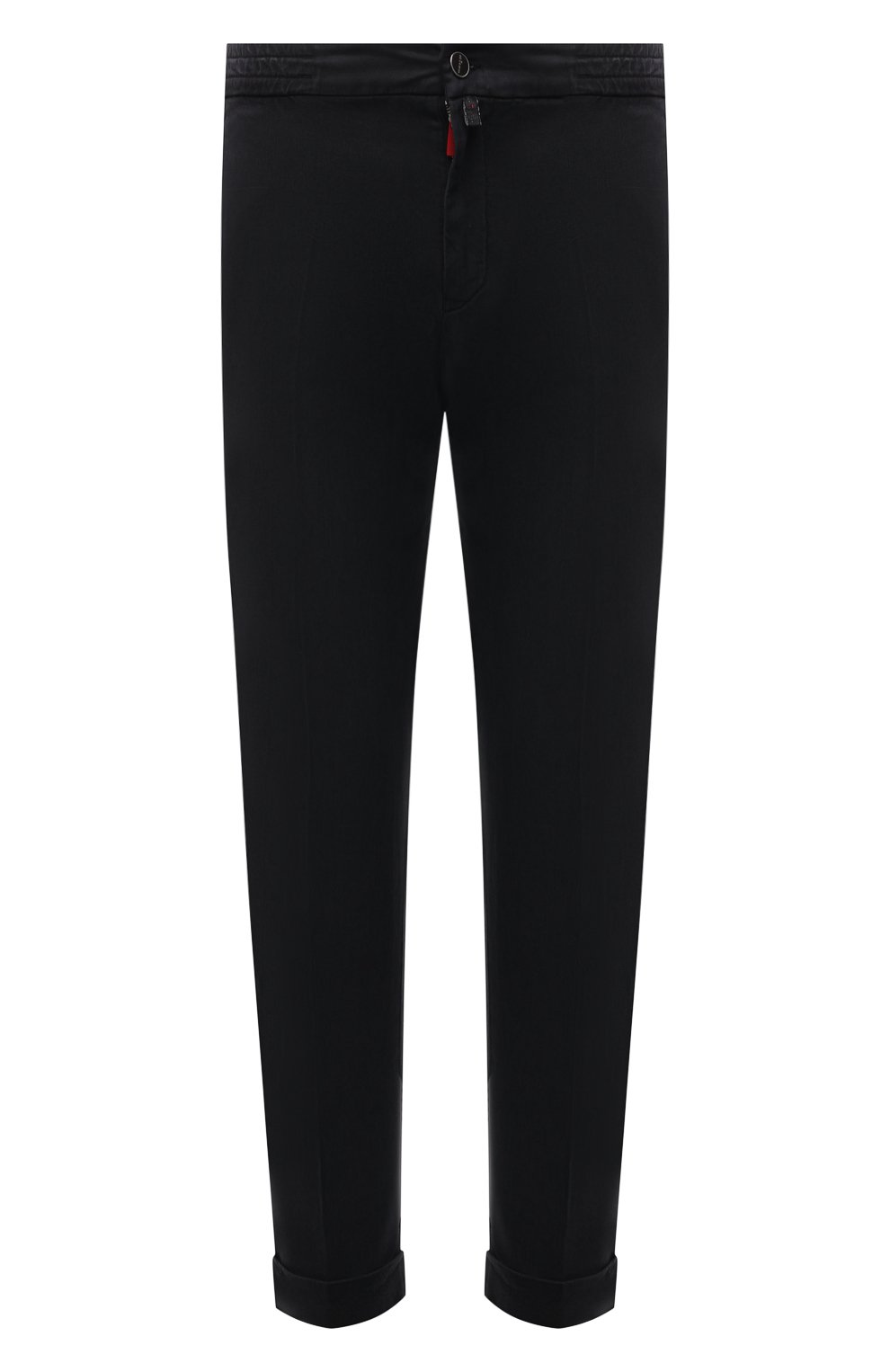 Брюки KITON черного цвета по цене 89950 руб., арт. UFPLACJ0344A, фото 1 Брюки KITON, арт. UFPLACJ0344A, фото 1