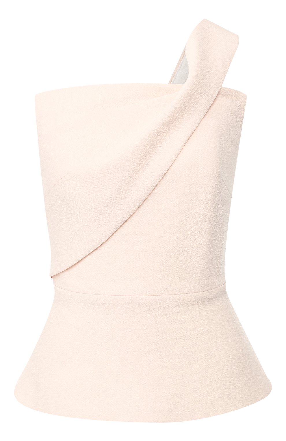 Шерстяной топ ROLAND MOURET бежевого цвета по цене 54800 руб., арт. EW19/S0741/F4044, фото 1 Шерстяной топ ROLAND MOURET, арт. EW19/S0741/F4044, фото 1