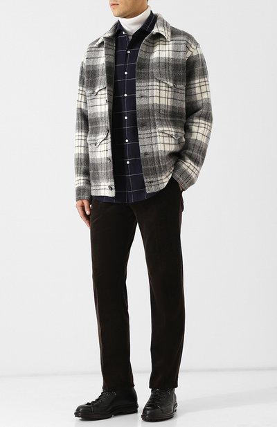 Хлопковая рубашка свободного кроя RALPH LAUREN, арт. 790720964, фото 2