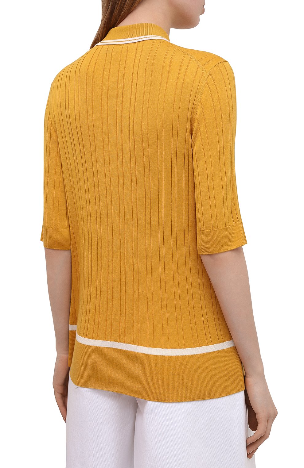 Поло из кашемира и шелка LORO PIANA, арт. FAL5244, фото 4