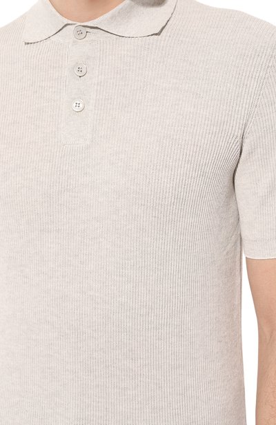 Хлопковое поло BRUNELLO CUCINELLI, арт. M2900B2019, фото 5