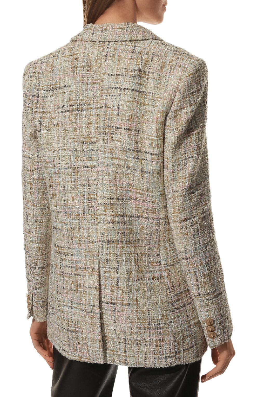 Двубортный жакет SEVEN LAB, арт. JK tw multi beige, фото 4