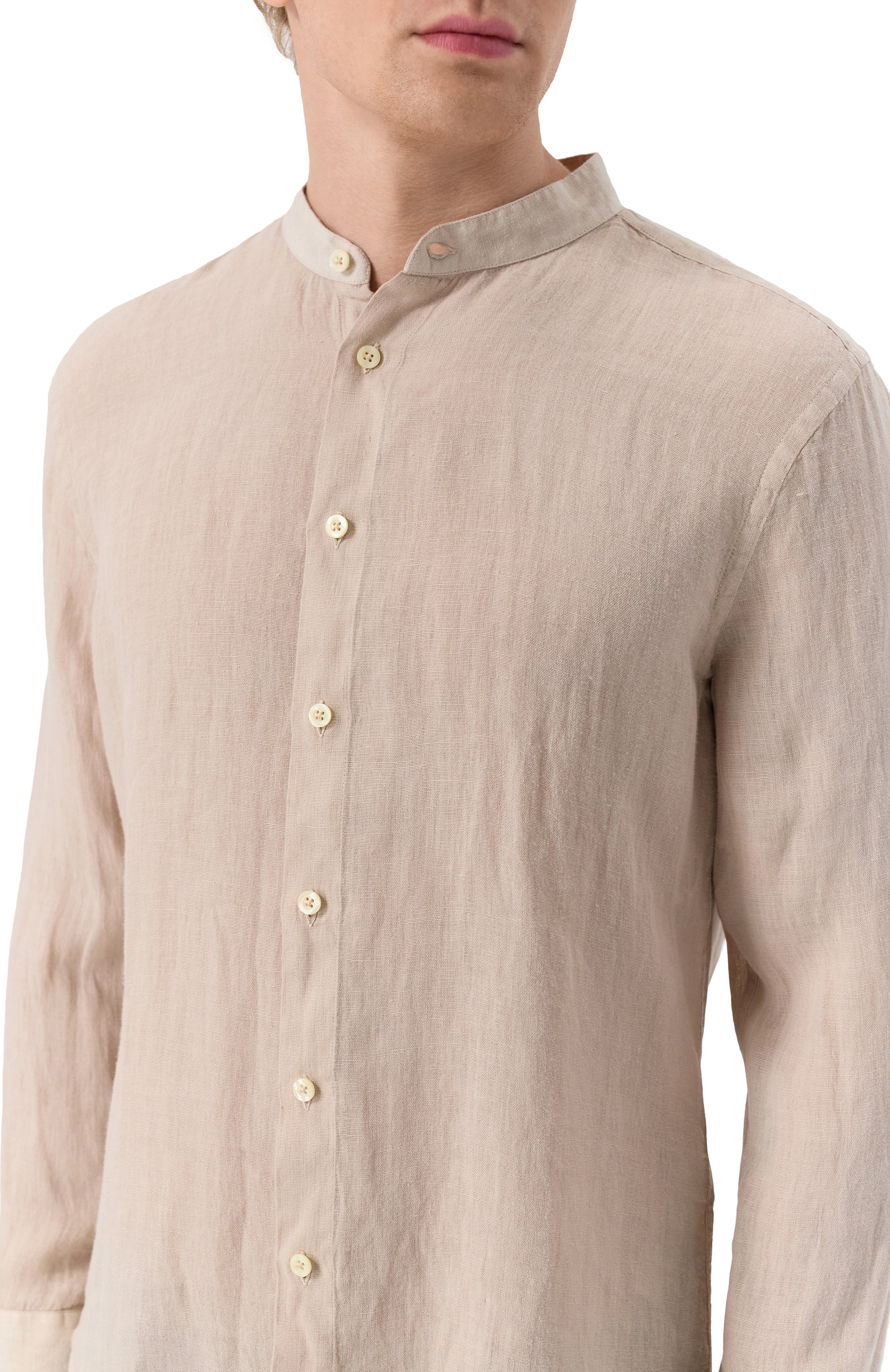 Льняная рубашка 120% LINO, арт. 32ALIM1159/0115/000, фото 5