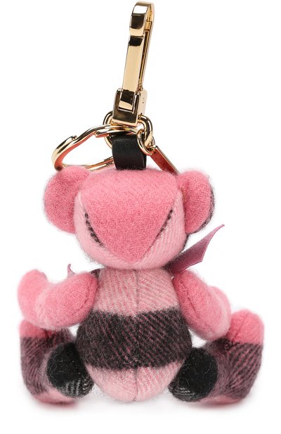 Брелок thomas bear из кашемира в клетку BURBERRY, арт. 4030143, фото 2