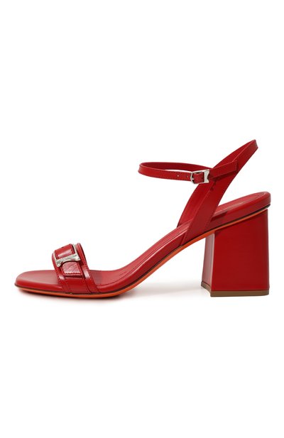 Кожаные босоножки SANTONI, арт. WHVT70836HA2TTV7, фото 4