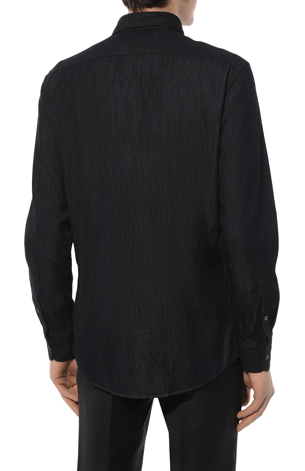 Хлопковая рубашка ZEGNA, арт. UCX12A6/SRF6, фото 4