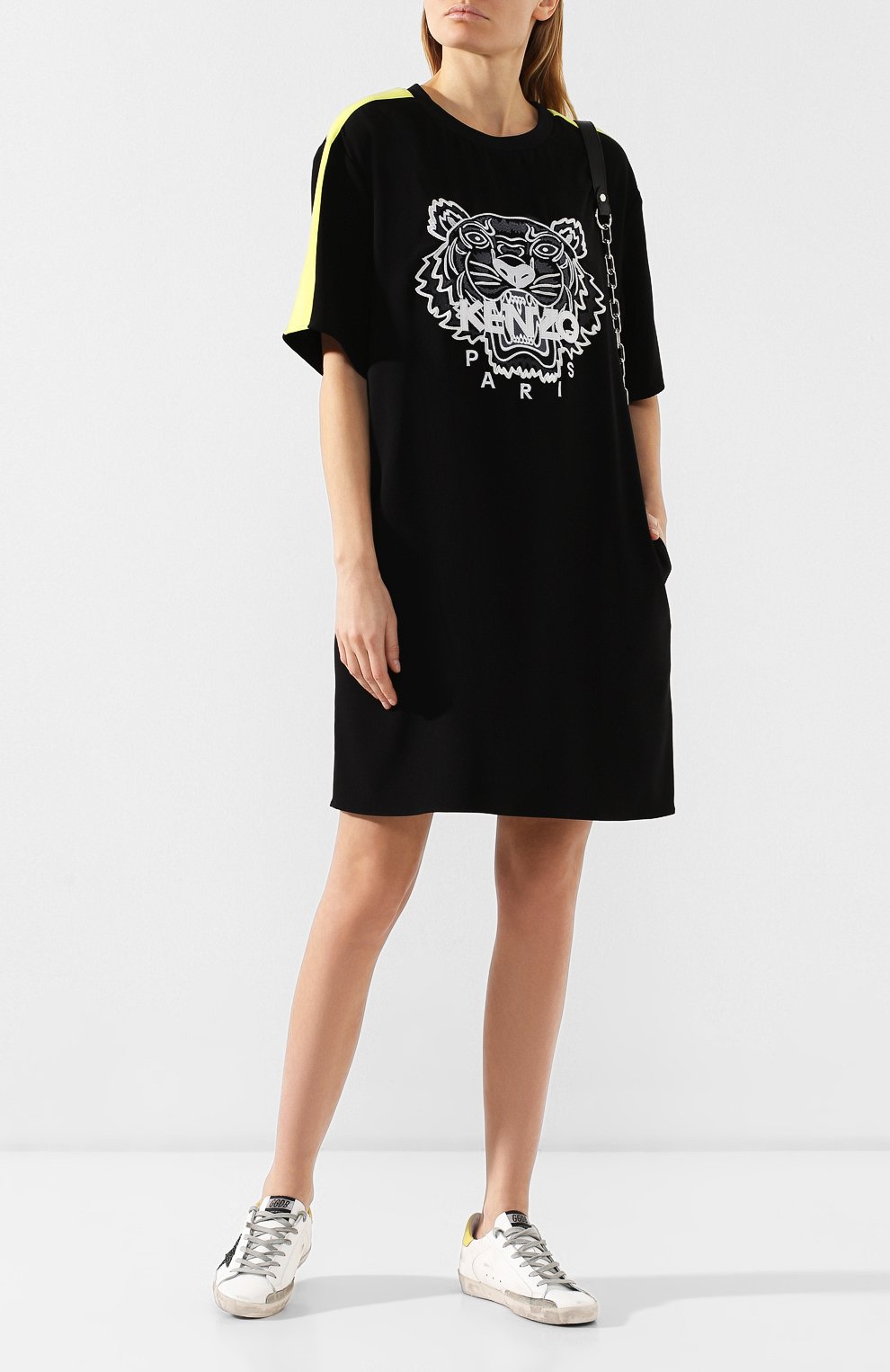 Платье с вышитым логотипом бренда KENZO, арт. 2R00645AC, фото 2