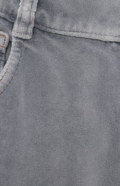 Велюровые брюки BRUNELLO CUCINELLI, арт. BB105P630C, фото 3