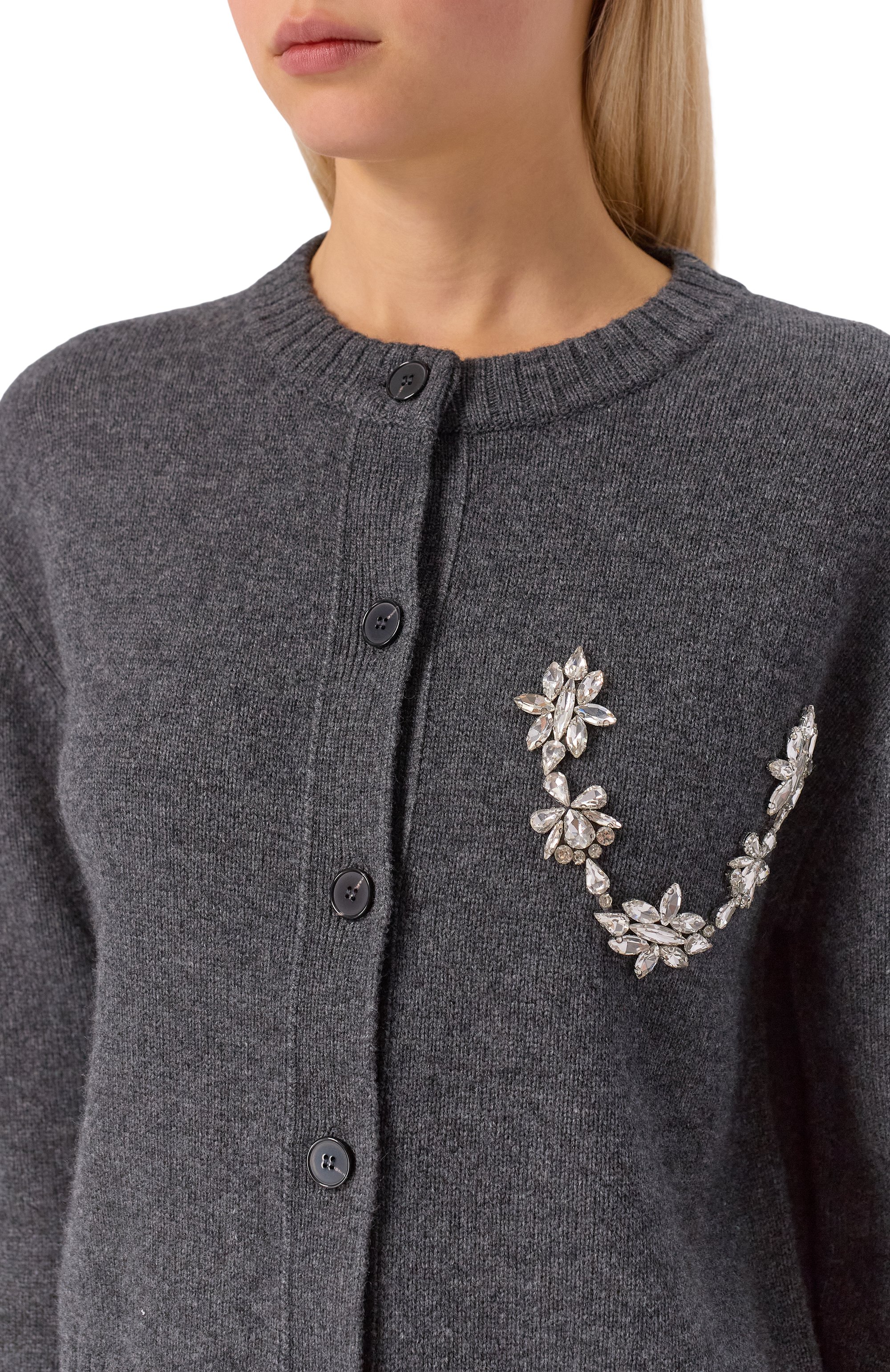 Кардиган из шерсти и вискозы BEATRICE .B, арт. 25FA8694FREED, фото 5