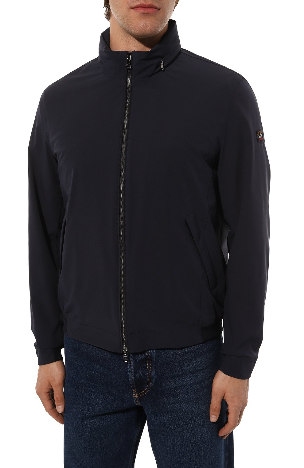 Бомбер PAUL&SHARK темно-синего цвета по цене 95450 руб., арт. 23412253, фото 3 Бомбер PAUL&SHARK, арт. 23412253, фото 3